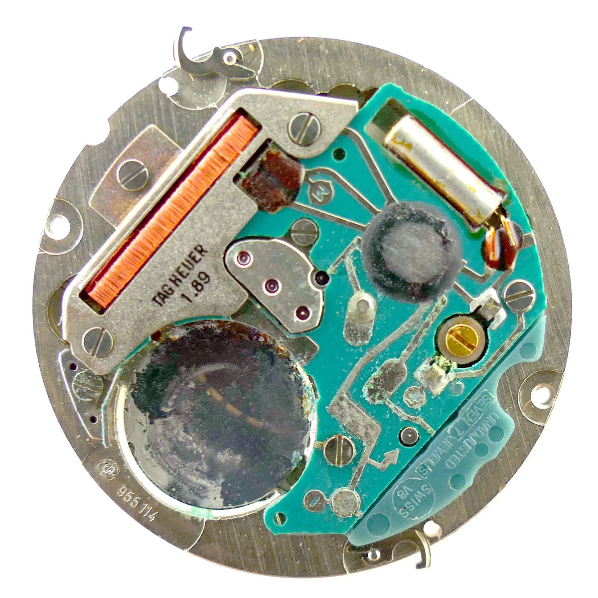 TAG HEUER 1.89 MOVEMENT 955114 CALIBER FOR PARTS OR REPAIRS