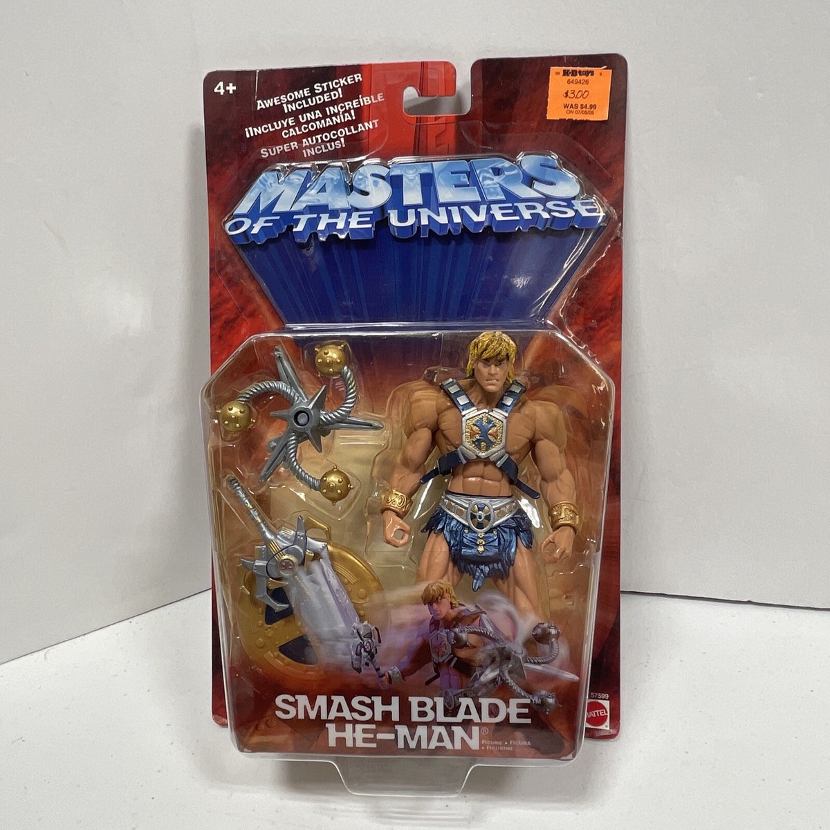 Smash Blade He-Man フィギュア Mattel Smash Blade He-Man Action Figure for sale online | eBay