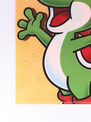 mario ページです Yoshi Super Mario Bros. Super Nintendo World × USJ A4 Clear