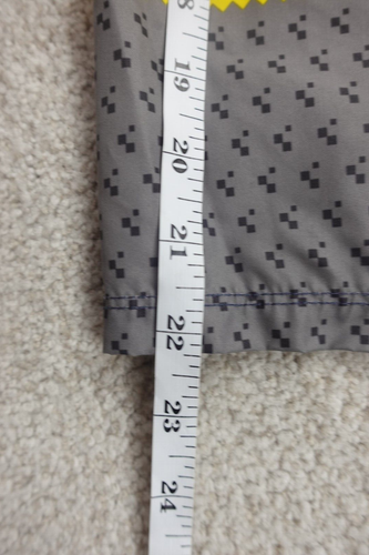 North Face Board Shorts Boys 18 Gray Blue Green Swim Trunks Colorblock Geometric - Picture 11 of 13