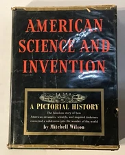 1954 "AMERICAN SCIENCE AND INVENTION" LARGE 1.8kg USA HC DJ Worn Condition