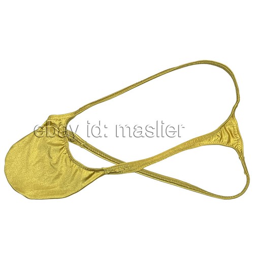 Bikini uomo seta ghiaccio perizoma perizoma contorno schiena a T lucido mini marsupio intimo - Foto 20 di 54