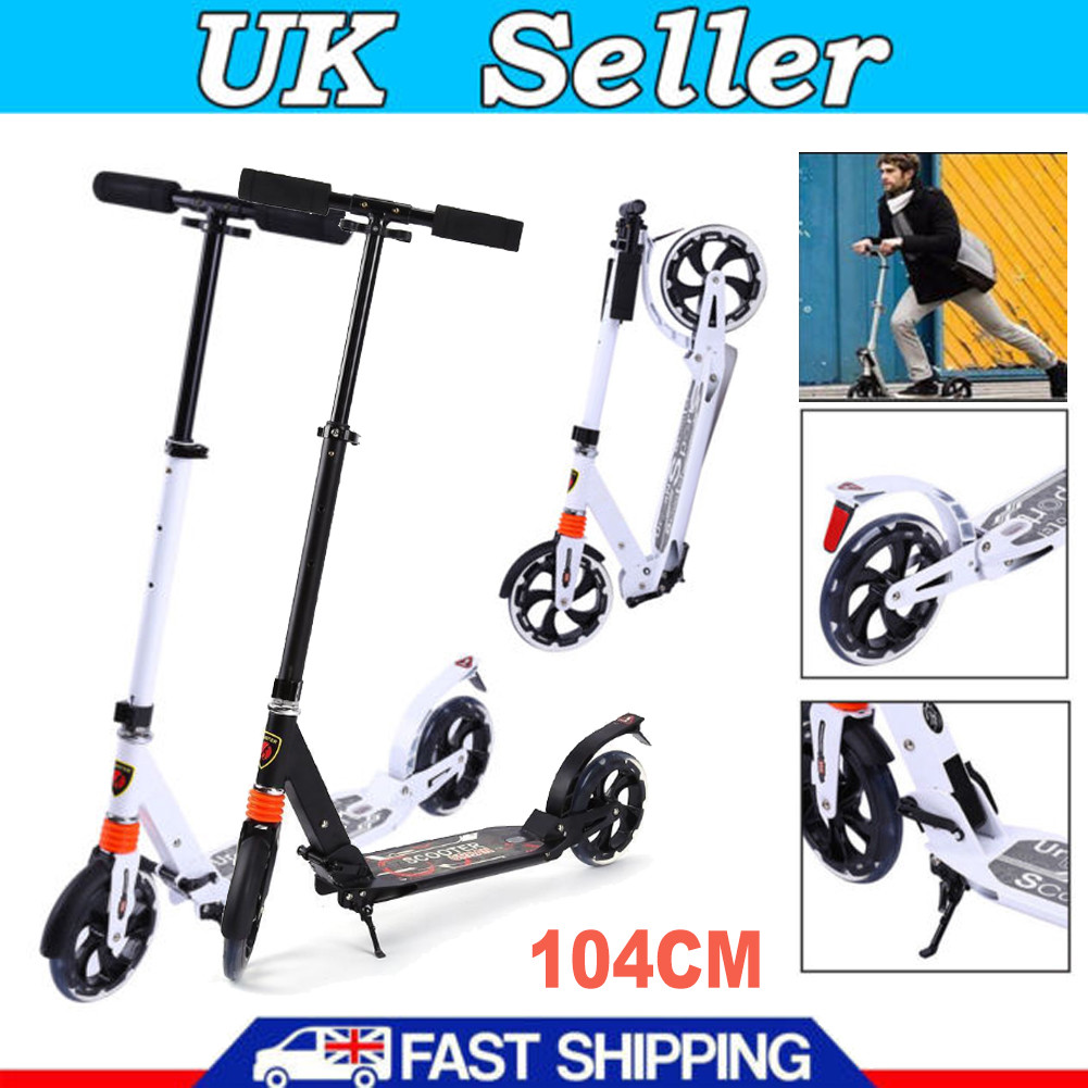 XMAS GIFT Sports Adult Kids Adjustable Folding Commuter BigWheel Push Scooter UK XMAS GIFT Sports Adult Kids Adjustable Folding Commuter BigWheel Push Scooter UK