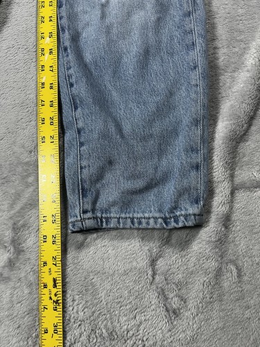 Banana Republic Jeans Damen 26p blau Barrel Leg helle Waschung hoher Bund Denim - Bild 3 von 12