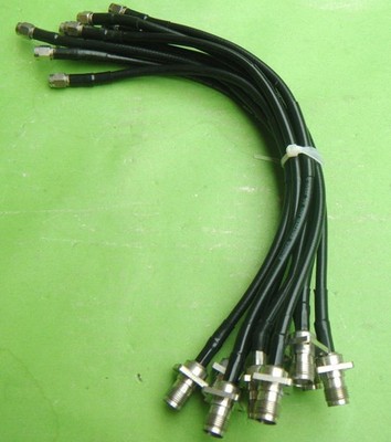 1pc SUHNER 6G   cable RG223 (with seat TNC mother to   / 0.28 meters) #zb