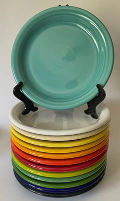 RETIRED Fiesta CHOOSE COLOR 6.5'' Bistro Coupe APPETIZER Plate FIESTAWARE NEW