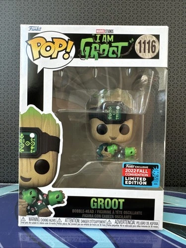 Funko Pop! - Marvel: I am Groot - GROOT - #1116 2022 Fall Convention LE NIB B2