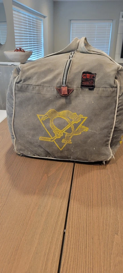 Bolso de Equipo Vintage Pittsburgh Penguins Auténtico NHL Foto 2 de 4