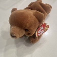 Ty Beanie Babies Cubbie Bear 1993 Retired Original Brown Plush Ages 3 
