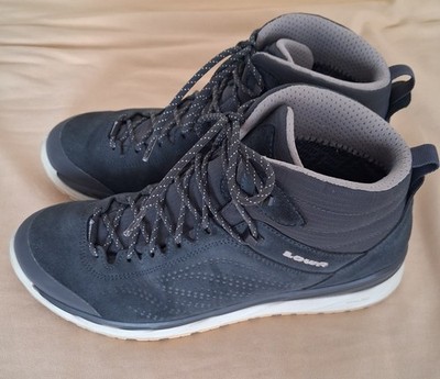 Schnürstiefel Lowa Malta GTX MID WS Gr. 42,5 Unisex, grün-grau