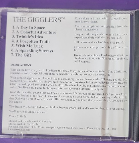 THE GIGGLERS von Karen S. Vaske & Lindsey John - Audio CD *Top Zustand* - Bild 3 von 5