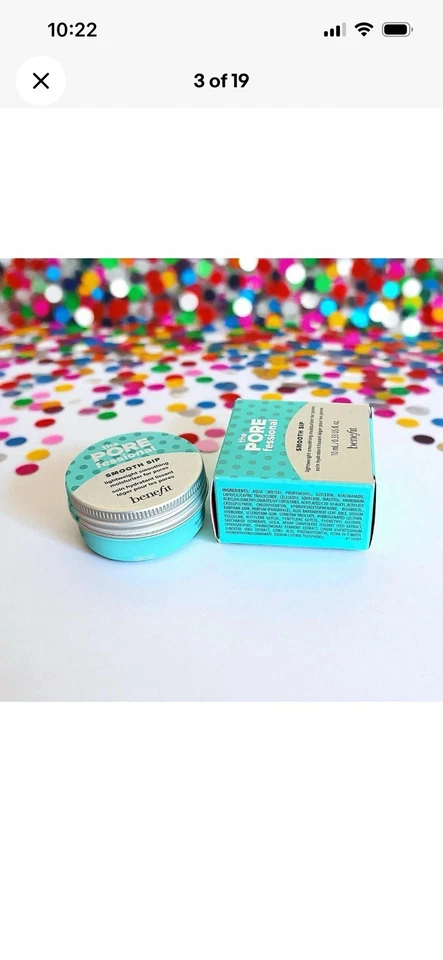 Benefit Cosmetics The Porefessional Smooth Sip hidratante 0,33 US FL OZ NOVO NA CAIXA - Imagem 3 de 4