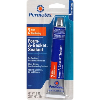 Permatex Gasket Making Compound 80016; Form-A-Gasket No.2, 3 oz. Squeeze Tube