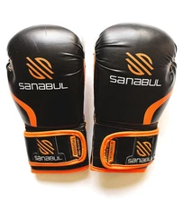 Boxing Gloves Everlast (12 oz) L- Black + Sanabul (8 oz) S- Black (a lot of 2)