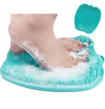 Shower Foot Massager Mat Non-Slip Suction Cups Foot Circulation Relieve Tired