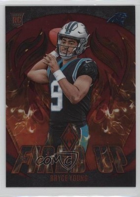 2023 Panini Phoenix Fired Up Red 169/199 Bryce Young #FU-4 Rookie RC qf8
