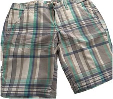 NWT WOMENS OLD NAVY KHAKI STYLE SHORTS-SIZE 12-MULTICOLORED