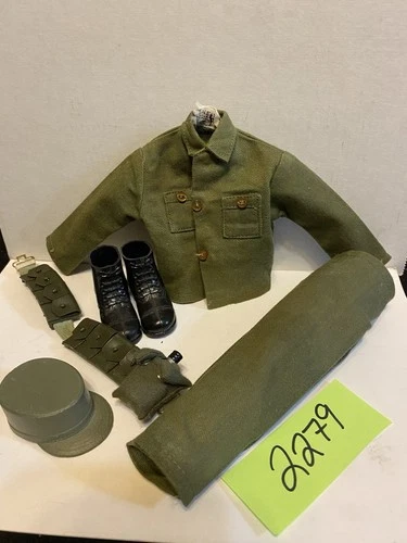 GI JOE 1964 ACTION SOLDIER W/ ORIGINAL ARMY UNIFORM/ ACCESSORIES VINTAGE