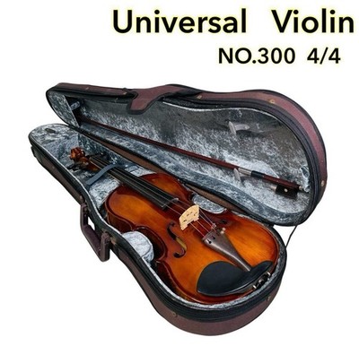 Universal Violin NO.300 4/4 Tiger Eye Violin Universal