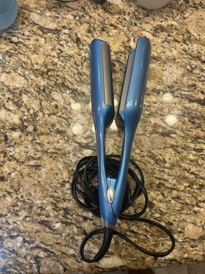 Nano Titanium by Babyliss Pro ceramic Curling Iron Deep Wave Blue  Tested
