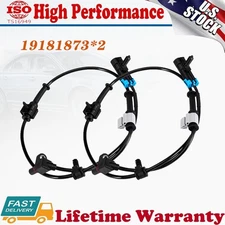 2x ABS Wheel Speed Sensor for Chevrolet Silverado GMC Sierra 1500 Cadillac Front