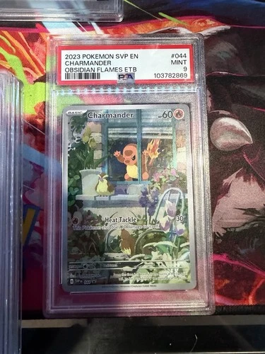 Pokémon TCG Charmander Obsidian Flames Promo #044 PSA 9