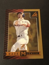 1998 Pinnacle Zenith Z Gold Mark McGwire #60 No Serial Number