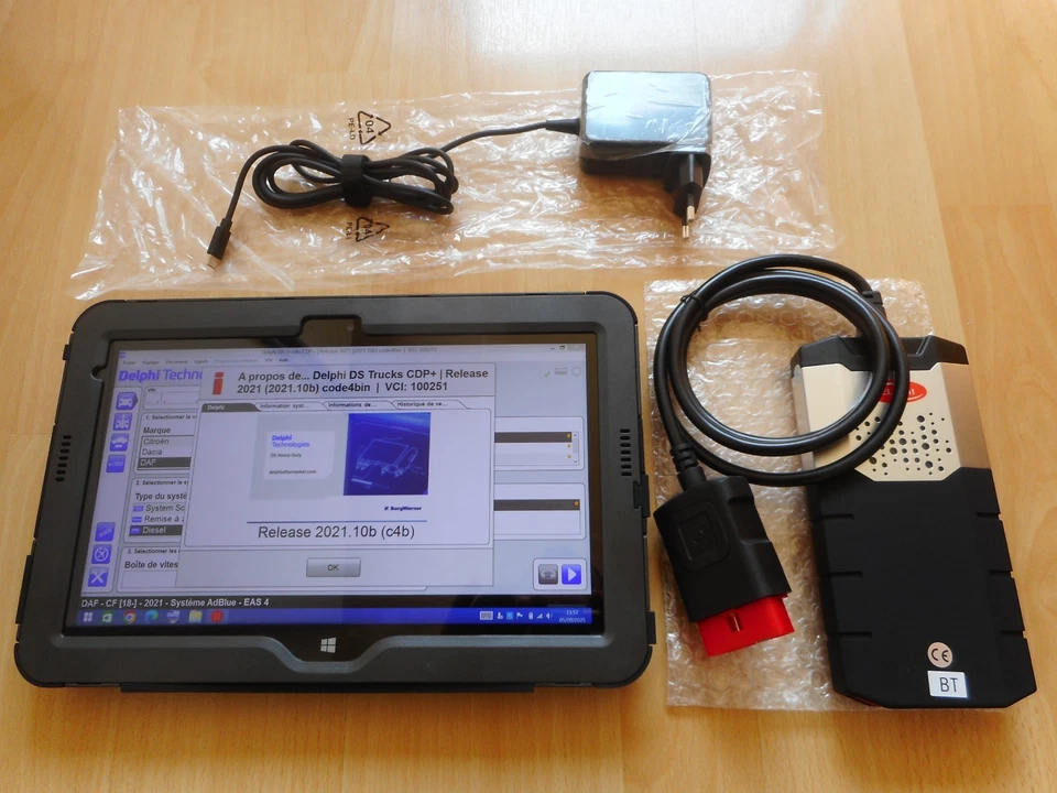 Valise Diagnostique Auto Multimarques + Tablette DELL Venue 11 Pro OB Diagnostic - Photo 3/4