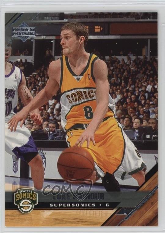 2005-06 Upper Deck Luke Ridnour #177 1az3