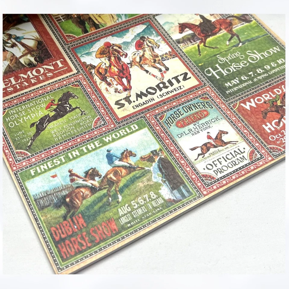 Gráfico 45 OFF TO THE RACES Caballos 8x8 Cartulina Paquete de Papel 24 Hojas Foto 4 de 4