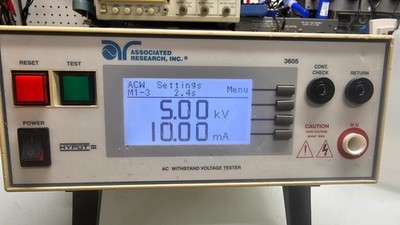 Associated Research Hypot III Dielectric Withstand 5KV AC Hipot Tester 3605