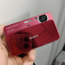 Sony Cyber Shot DSC-T110 Digital Camera 16.1MP 4x Optical Zoom Touch Screen -Red