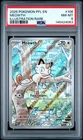 2025 Pokemon Phantasmal Flames Meowth Illustration Rare #106/094 PSA 8