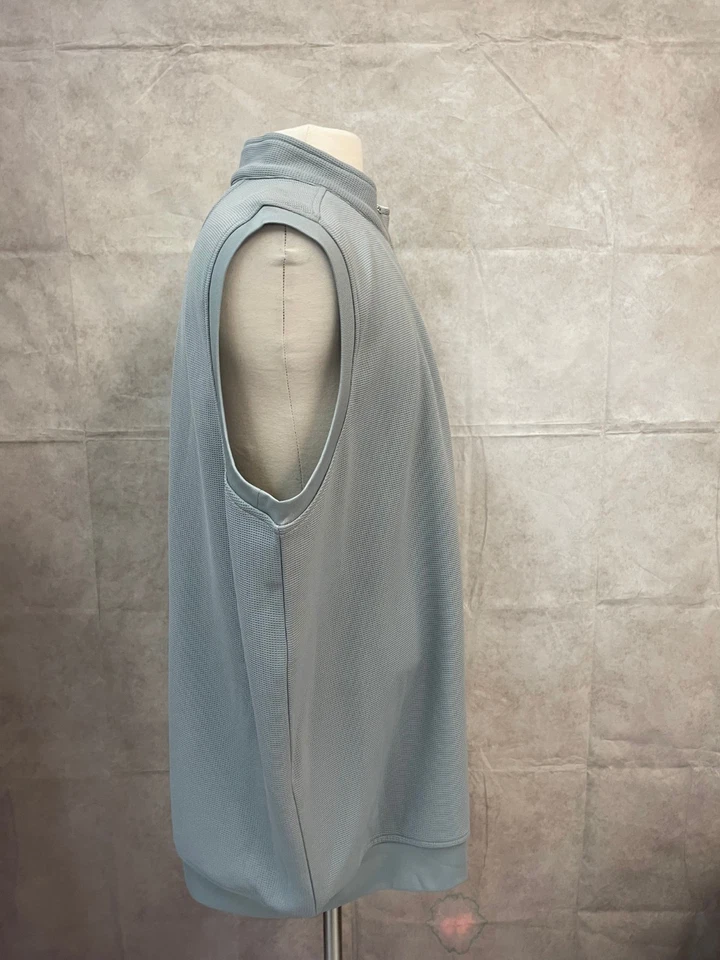 Chaleco Pullover Bolle Golf Para Hombre Gris 1/2 Cremallera Informal Sin Mangas Talla XXL Foto 4 de 4