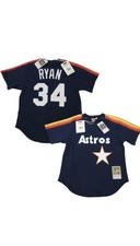 NEW 1988 Nolan Ryan #34 Astrtos Mens Mitchell & Ness Authentic BP Jersey 75$!!!!