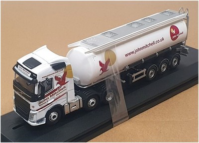 Oxford Diecast Maßstab 1:76 76VOL4012 - Volvo FH4 zylindrisch - John Mitchell