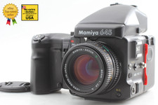  N MINT Mamiya 645 Pro TL AE Finder  Sekor C 80mm F2.8 N Lens Grip From JAPAN