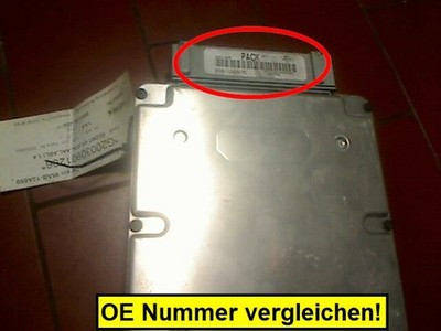 Einspritzsteuergerät Ford GAL/ALL/ABLC4/ABL/AFL/AAL/ANL Escort 95AB12A650PE