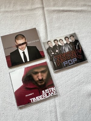 3x CD Set: Justin Timberlake + *NSYNC Singles (SexyBack, I m Lovin  It, Pop)
