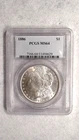 1886 P Morgan Dollar PCGS MS64 UNCIRCULATED NEAR GEM $1 Coin!