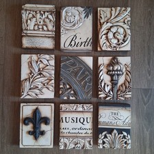 Sid Dickens Memory Tile Blocks  Lot of 9