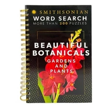 Smithsonian Word Search Beautiful Botanicals Gardens and Plants (Spiral Bound, C