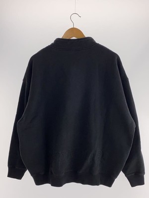 Supreme Washed Half Zip Pullover Sweatshirt black L Used | eBay