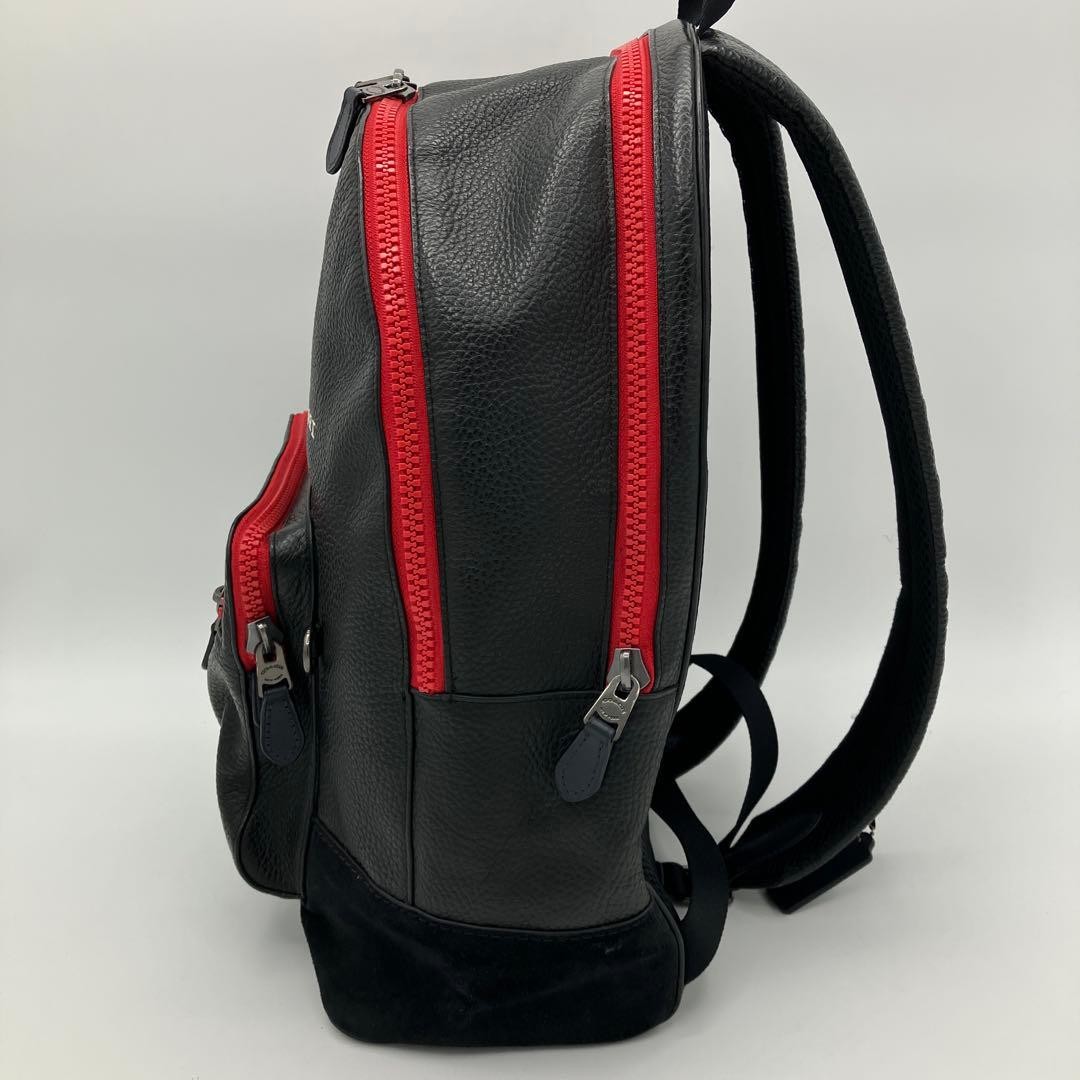 COACH Atari Collaboration Leather Backpack Black … - image 5