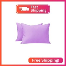 NTBAY Microfiber Toddler Pillowcases with Envelope Closure, 2 Pack 100 Brushed