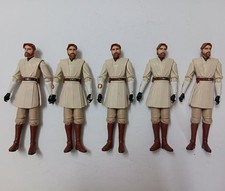 Lot of 5 Star Wars The Clone Wars Obi Wan Ken...