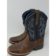 Ariat Boys' Tombstone Western Boots - Square Toe Size 2
