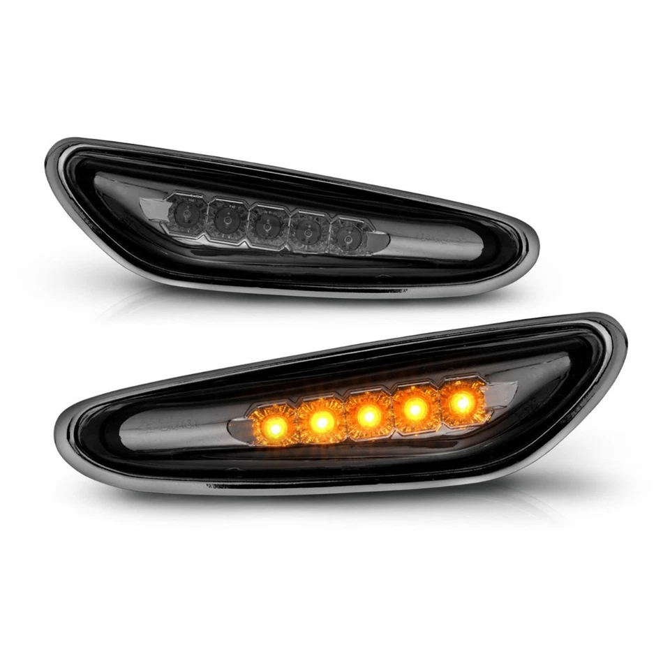 511074 Juego de 2 marcadores laterales Anzo conductor delantero y pasajero para 528 535 550 par Foto 2 de 4