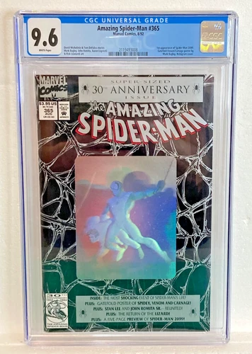 The Amazing Spider-Man #365 CGC 9.6 Hologram Cover 1st App. Spider-Man 2099 MCU