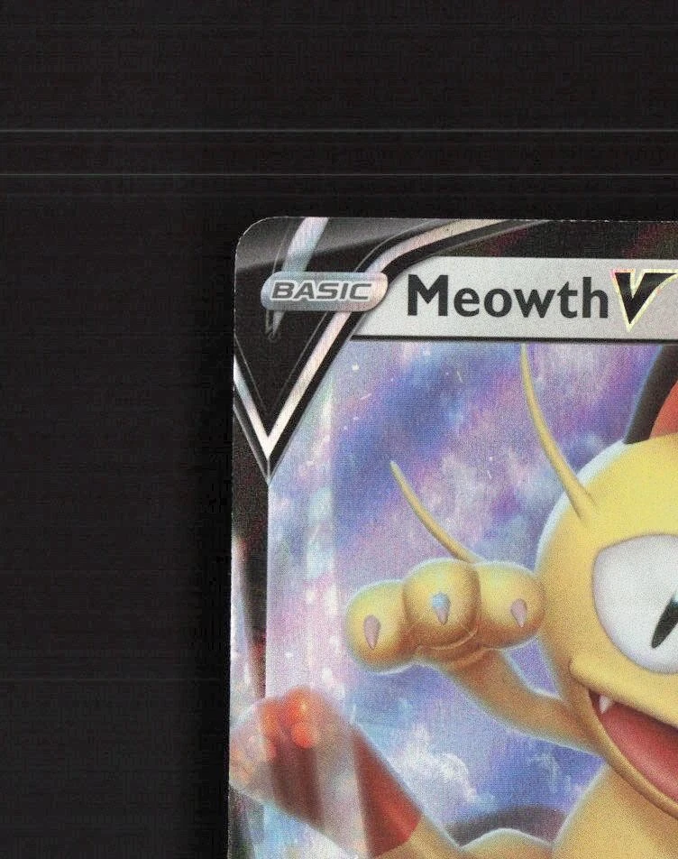 Meowth V SWSH004 Sword & Shield Black Star Promo Holo Pokemon Card NM - Image 3 of 4